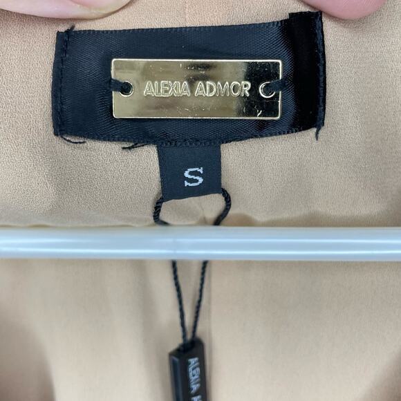 NWT New Alexia Admor Velvet Burnout Patterned Boho Tunic Dress Size S - Picture 4 of 9